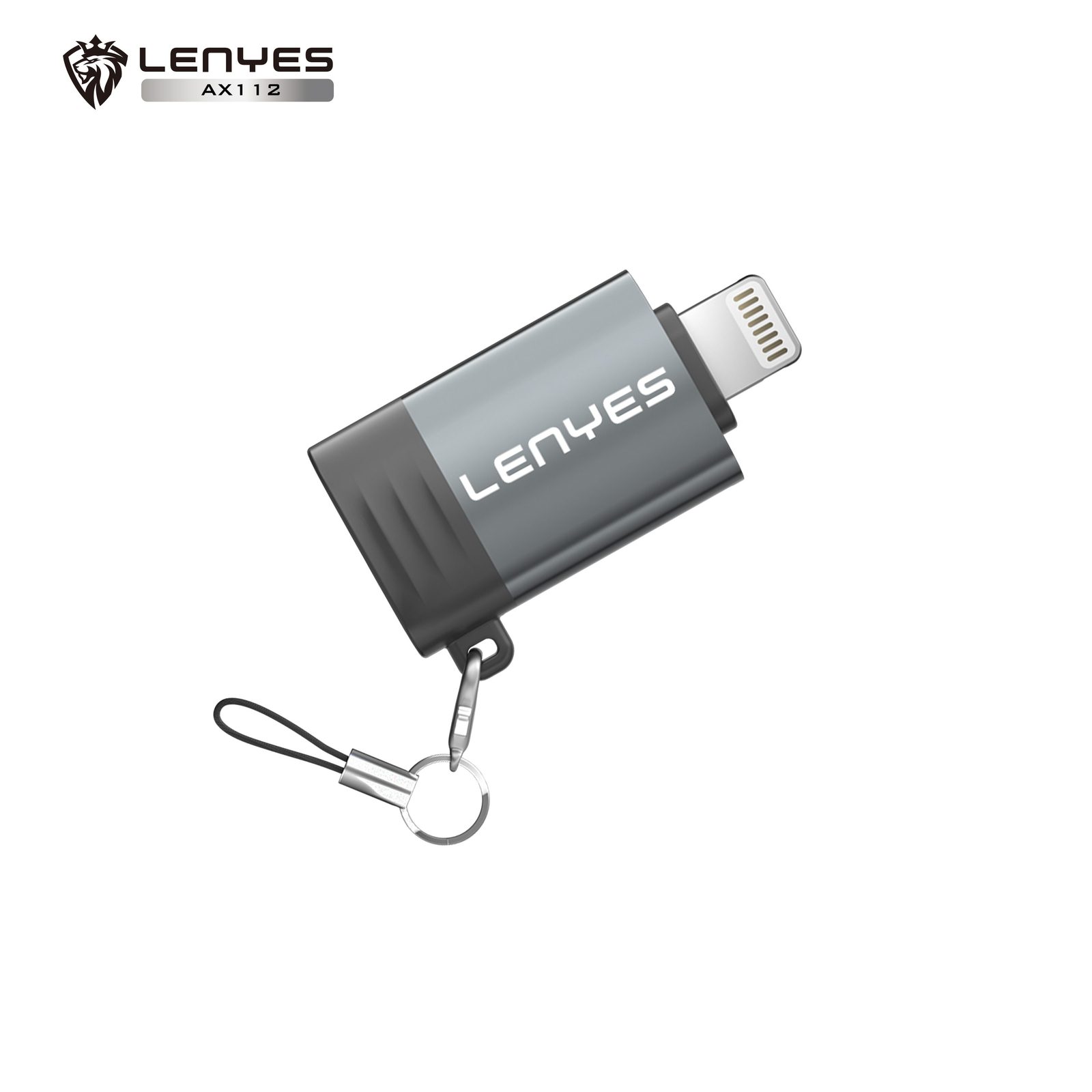 Adaptador OTG Lenyes AX112 Lightning vista 5