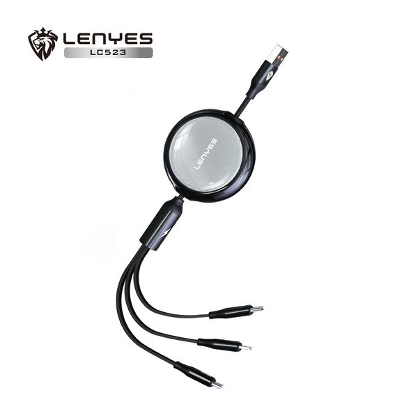 Cable Lenyes LC523 Carga Rápida Trenzado