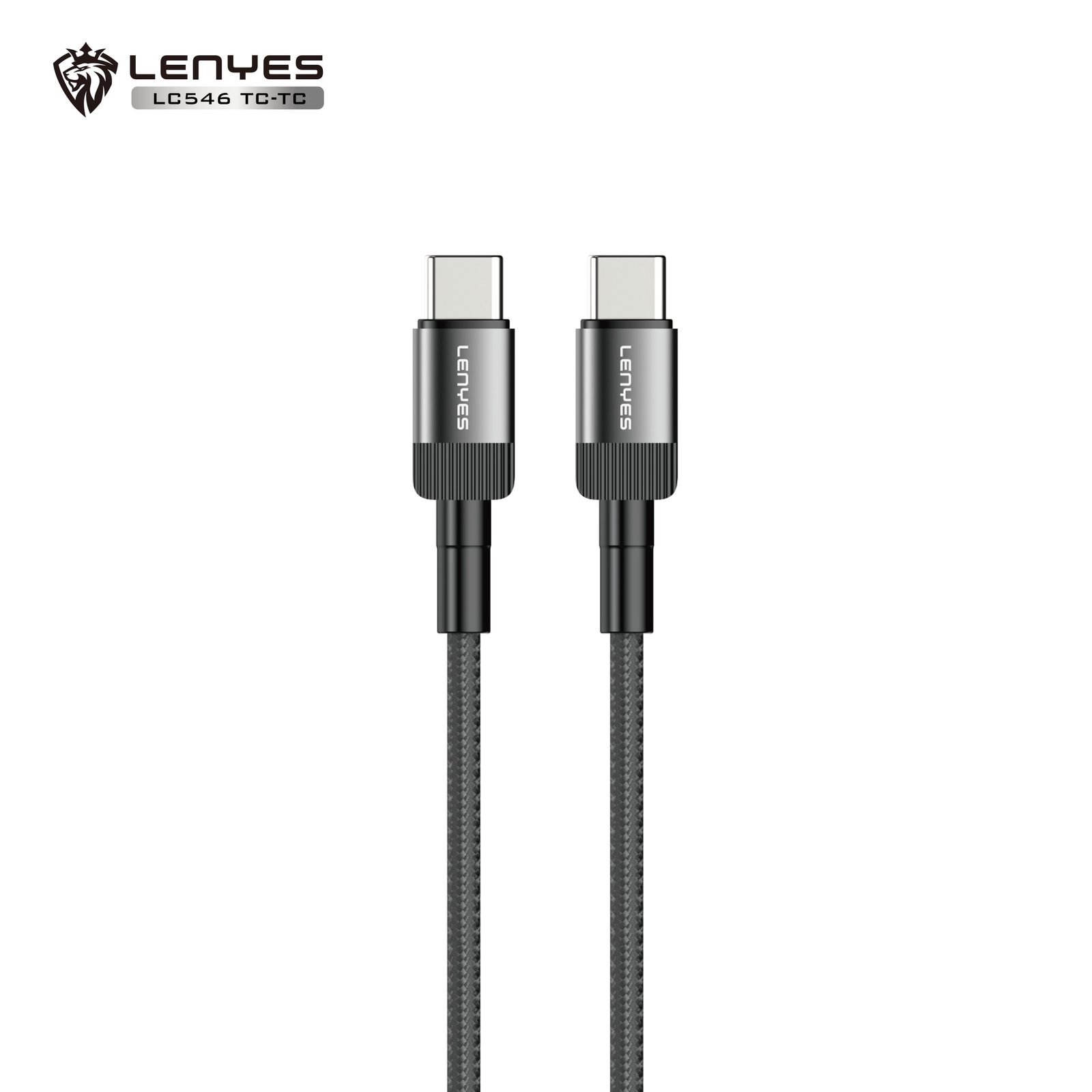 Cable Lenyes LC546 USB-A Aluminio y Nylon vista 4