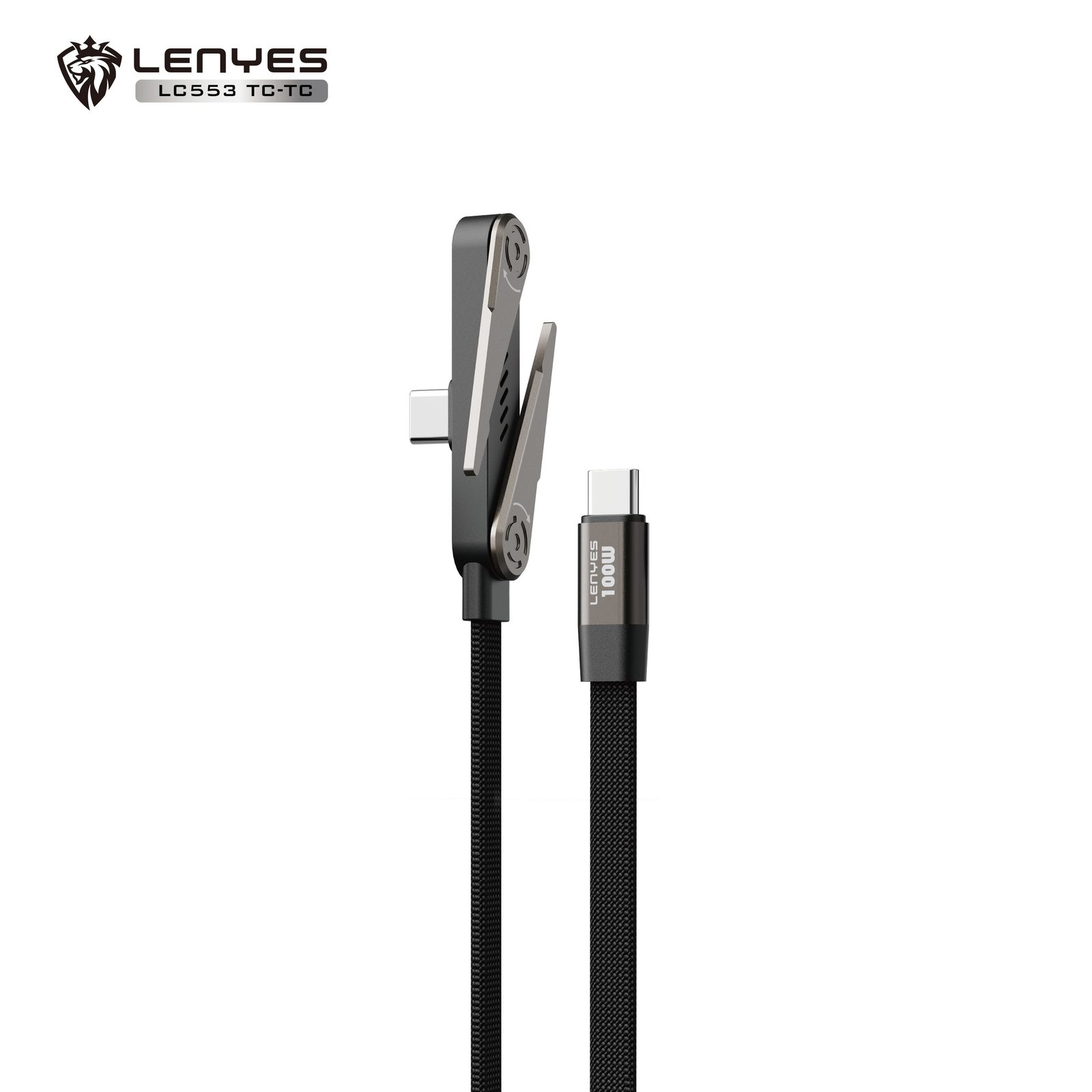 Cable USB-C a Lightning Lenyes LC554 27W con Soporte vista 1