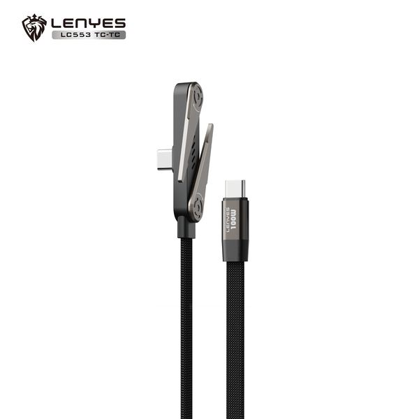 Cable USB-C a Lightning Lenyes LC554 27W con Soporte
