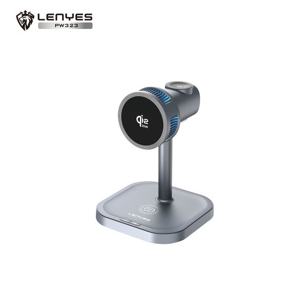 Cargador Inalámbrico Lenyes PW323 3en1