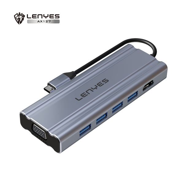 HUB Tipo-C Lenyes AX127 11en1