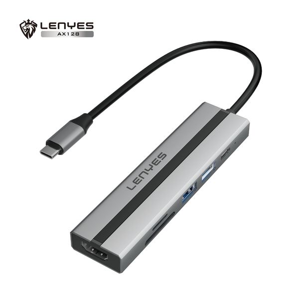 HUB Tipo-C Lenyes AX128 6en1