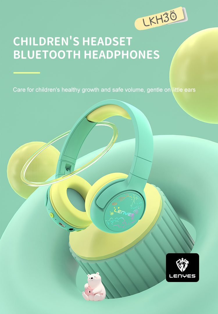 Lenyes LKH30 Casco Infantil Volumen Seguro RGB vista 3