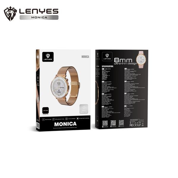 Lenyes MONICA Smartwatch Ultra-Fino AMOLED