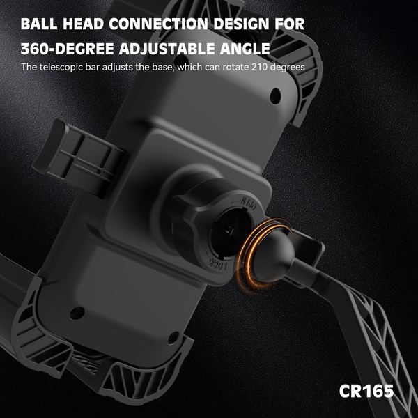 Soporte Moto/Bicicleta Lenyes CR165 Ball Head 360°