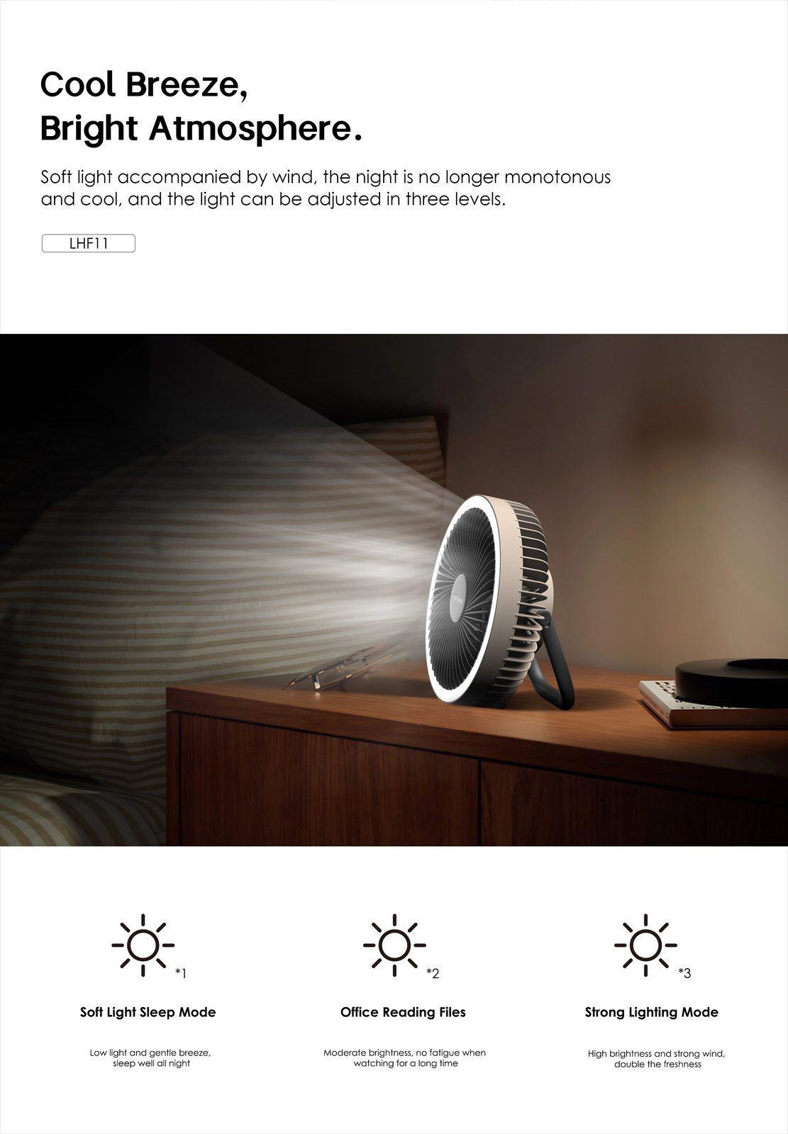 Ventilador Multifunción de Camping Lenyes LHF11 vista 5